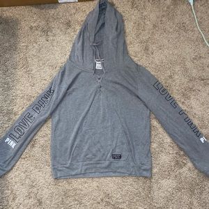 PINK hooded sweatshirt